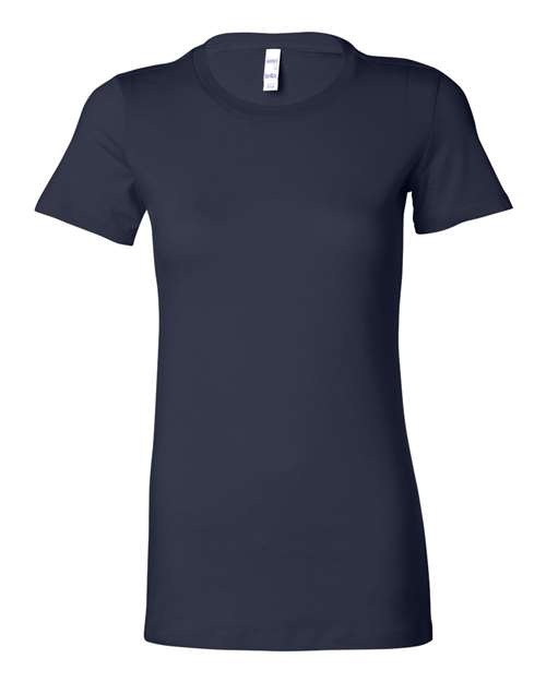 BELLA + CANVAS Women's Slim Fit Tee 6004 Navy