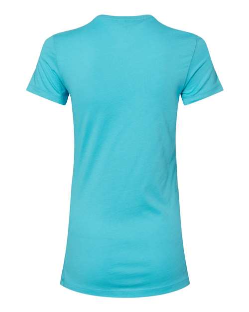 BELLA + CANVAS Women's Slim Fit Tee 6004 Turquoise