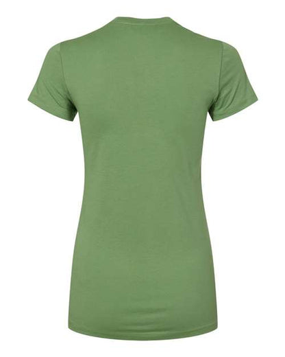 BELLA + CANVAS Women's Slim Fit Tee 6004 Custom Embroidered Business Logo