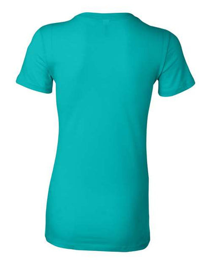 BELLA + CANVAS Women's Slim Fit Tee 6004 Teal
