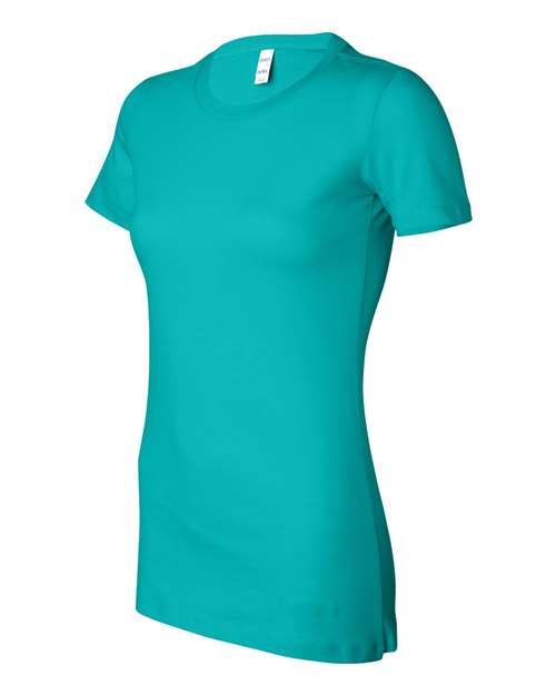 BELLA + CANVAS Women's Slim Fit Tee 6004 Teal