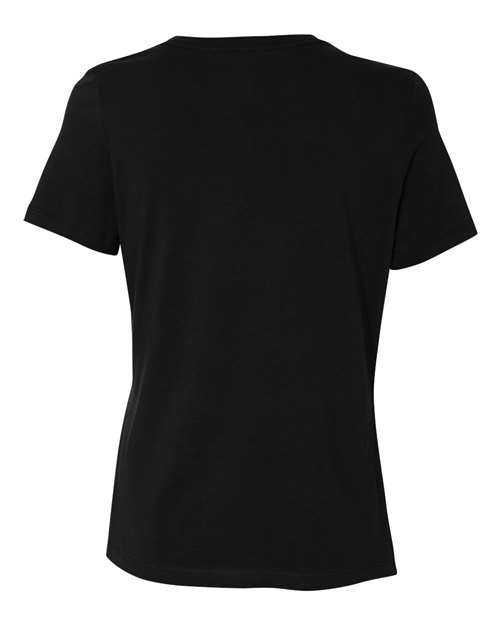 BELLA + CANVAS Women’s Relaxed Jersey Tee 6400 Custom Embroidered Business Logo
