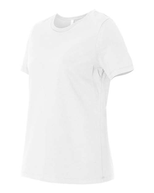 BELLA + CANVAS Women’s Relaxed Jersey Tee 6400 Custom Embroidered Business Logo