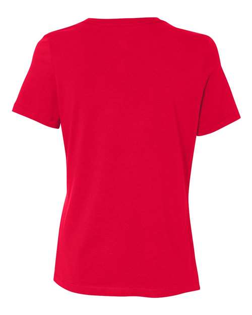BELLA + CANVAS Women’s Relaxed Jersey Tee 6400 Custom Embroidered Business Logo