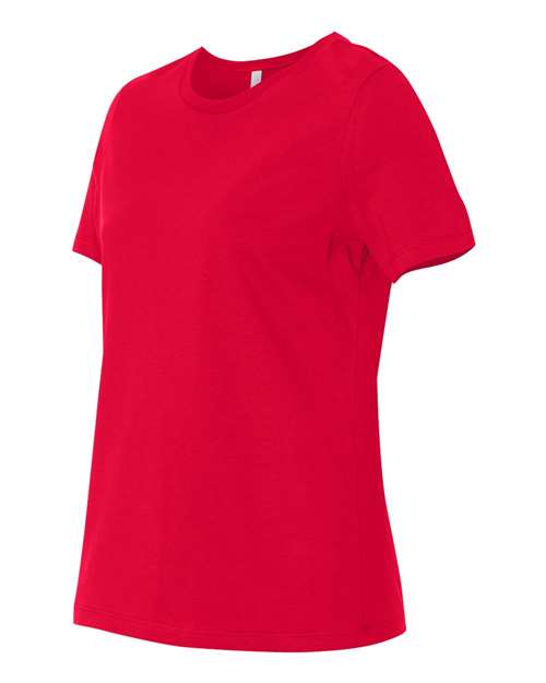 BELLA + CANVAS Women’s Relaxed Jersey Tee 6400 Custom Embroidered Business Logo