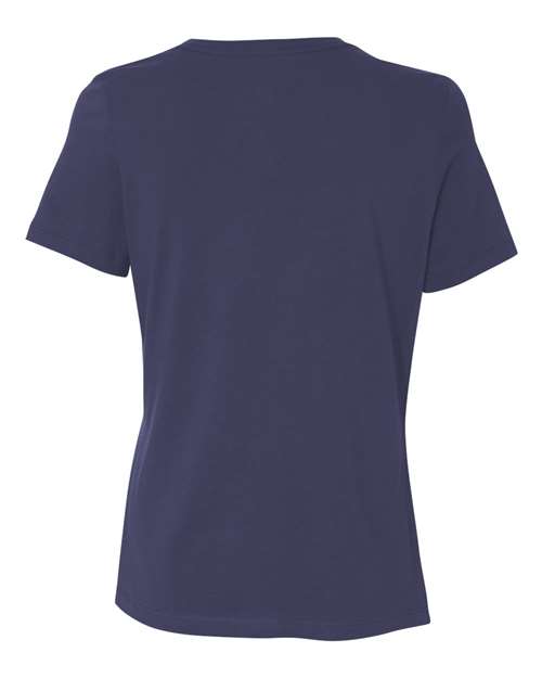 BELLA + CANVAS Women’s Relaxed Jersey Tee 6400 Custom Embroidered Business Logo
