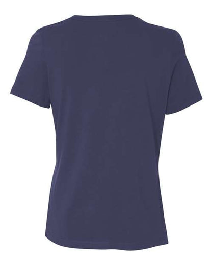 BELLA + CANVAS Women’s Relaxed Jersey Tee 6400 Custom Embroidered Business Logo