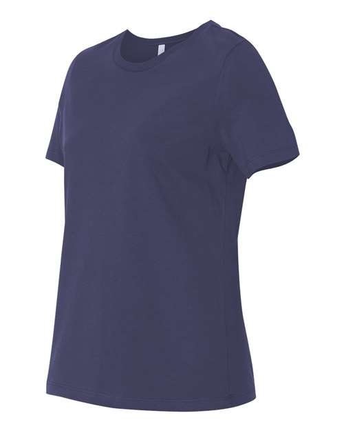 BELLA + CANVAS Women’s Relaxed Jersey Tee 6400 Custom Embroidered Business Logo