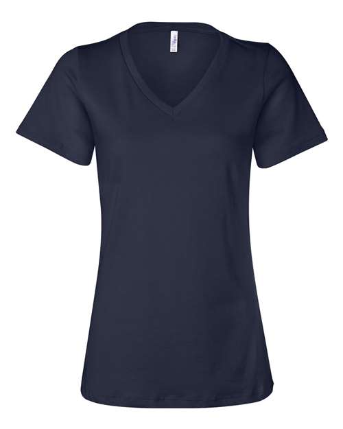 BELLA + CANVAS Women’s Relaxed Jersey V-Neck Tee 6405