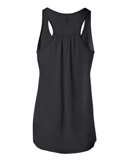 BELLA + CANVAS Women's Flowy Racerback Tank 8800 Black