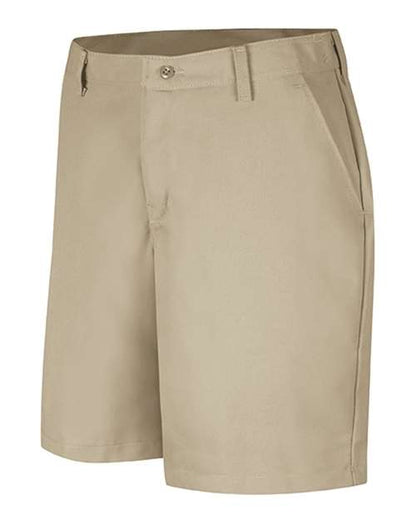 Red Kap Women's Plain Front 8" Shorts 2050