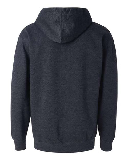 Independent Trading Co. Midweight Hooded Sweatshirt SS4500 Classic Navy Custom Embroidered Business Logo