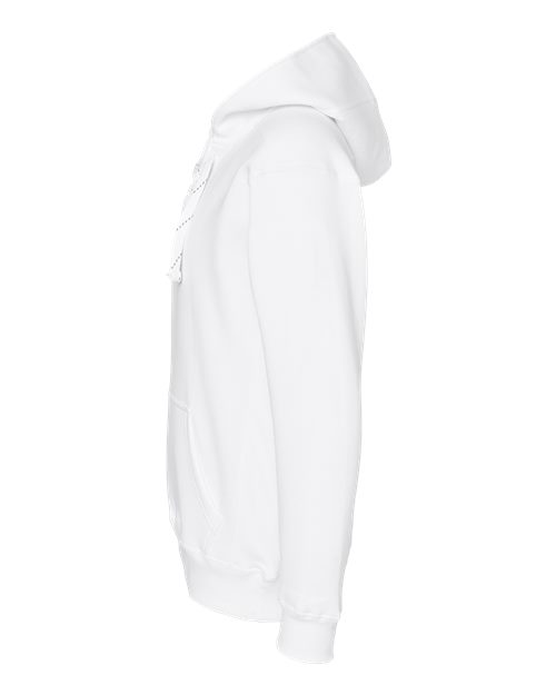 J. America Sport Lace Hooded Sweatshirt 8830 White