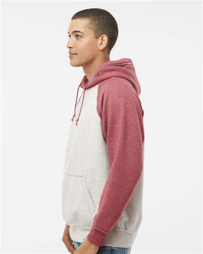 J. America Vintage Heather Hooded Sweatshirt 8885