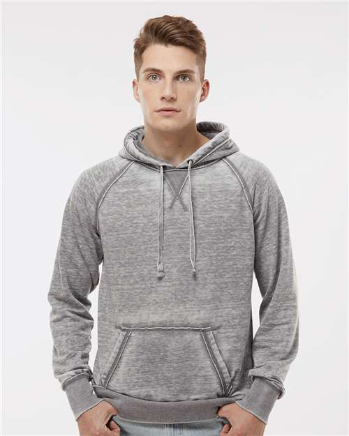 Custom Embroidered  J. America Vintage Zen Fleece Hooded Sweatshirt 8915  