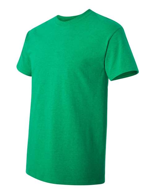 Gildan Women’s 1X1 Baby Rib Raglan Three-Quarter Sleeve Tee 2000 Antique Irish Green Custom Embroidered Business Logo