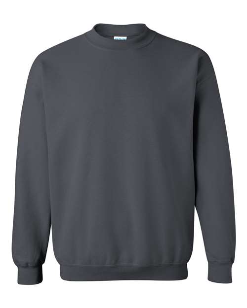Gildan Heavy Blend™ Crewneck Sweatshirt 18000 Charcoal Custom Embroidered Business Logo