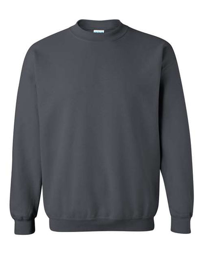 Gildan Heavy Blend™ Crewneck Sweatshirt 18000 Charcoal Custom Embroidered Business Logo
