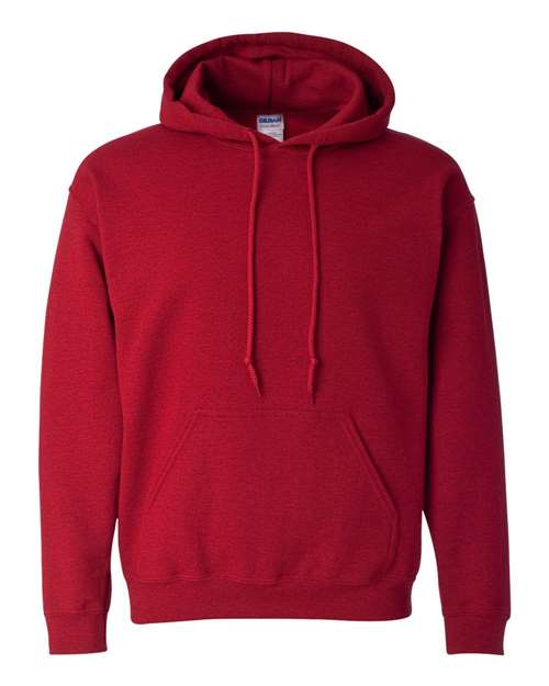 Gildan Heavy Blend™ Hooded Sweatshirt 18500 Antique Cherry Red Custom Embroidered Business Logo