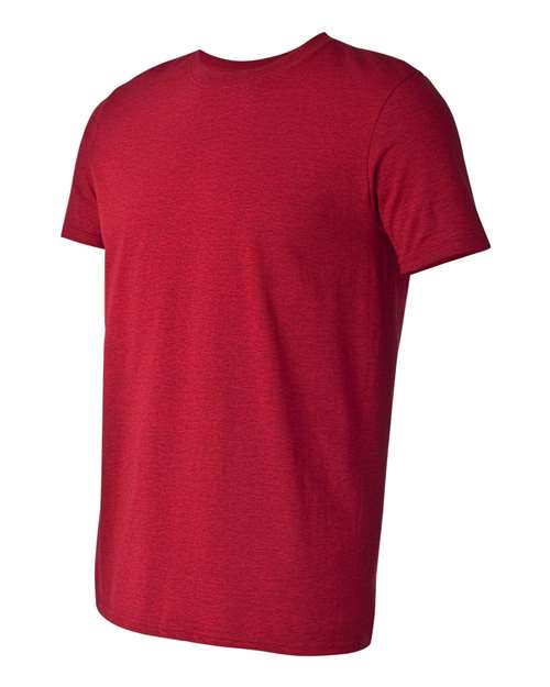 Gildan Softstyle® T-Shirt 64000 Antique Cherry Red Custom Embroidered Business Logo