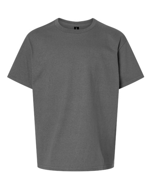 Gildan Ultra Cotton® Youth T-Shirt 2000B Carolina Blue Custom Embroidered Business Logo