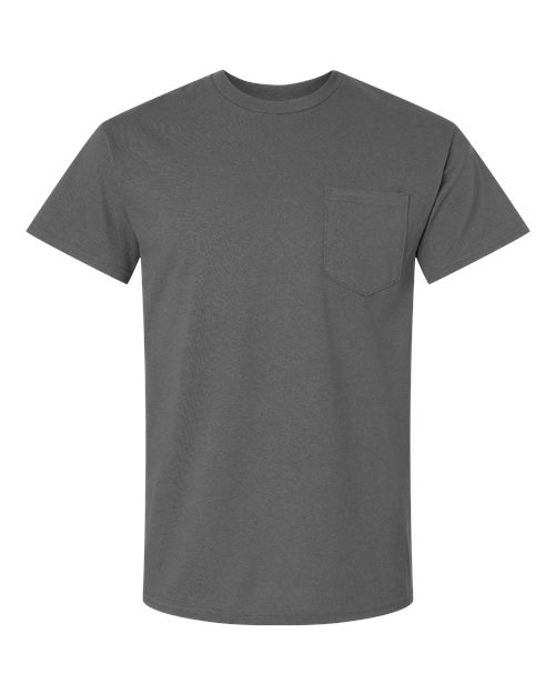 Gildan Ultra Cotton® Pocket T-Shirt 2300 Charcoal