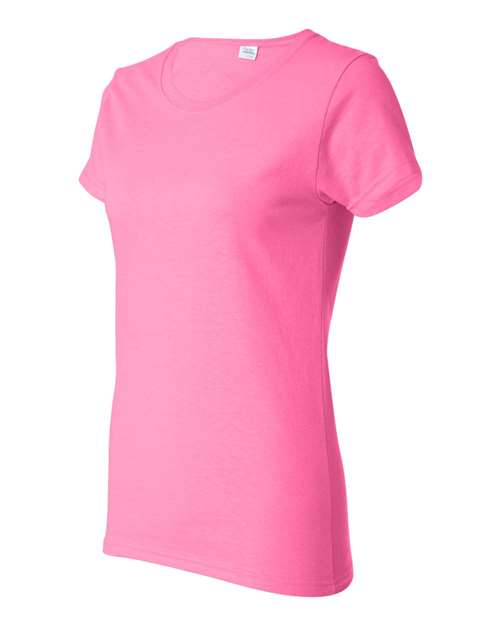 Gildan Heavy Cotton™ Women’s T-Shirt 5000L Azalea Custom Embroidered Business Logo