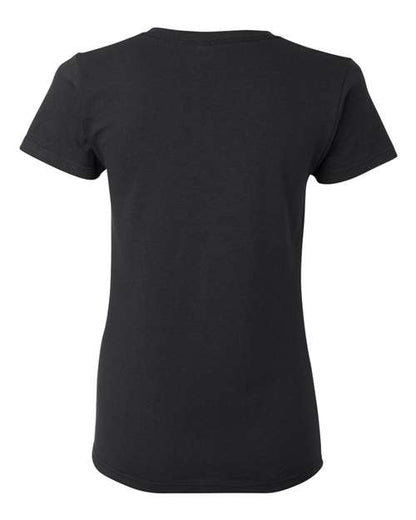 Gildan Heavy Cotton™ Women’s T-Shirt 5000L Azalea Custom Embroidered Business Logo