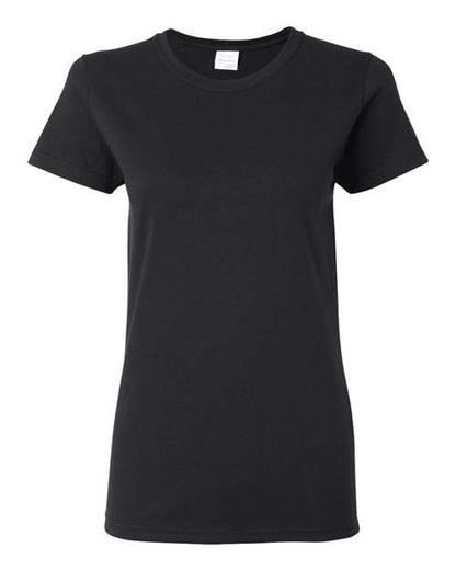 Gildan Heavy Cotton™ Women’s T-Shirt 5000L Azalea Custom Embroidered Business Logo