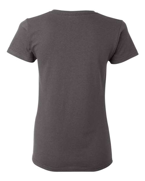 Gildan Heavy Cotton™ Women’s T-Shirt 5000L Charcoal Custom Embroidered Business Logo