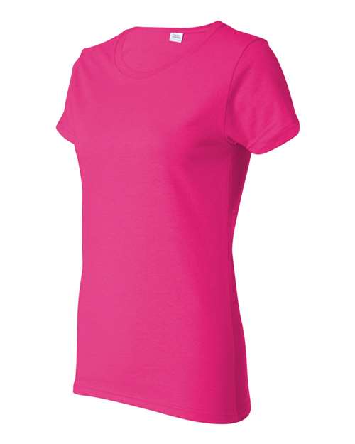 Gildan Heavy Cotton™ Women’s T-Shirt 5000L Heliconia Custom Embroidered Business Logo