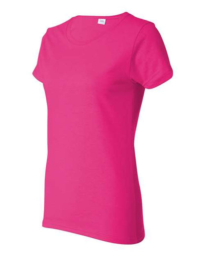Gildan Heavy Cotton™ Women’s T-Shirt 5000L Heliconia Custom Embroidered Business Logo