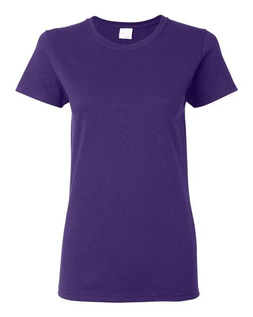 Gildan Heavy Cotton™ Women’s T-Shirt 5000L Orange Custom Embroidered Business Logo