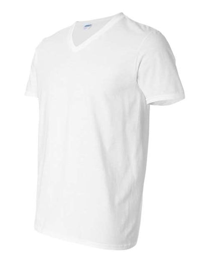 Gildan Softstyle® V-Neck T-Shirt 64V00 Custom Embroidered Business Logo