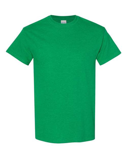 Gildan USA-Made Fine Jersey T-Shirt 5000 Antique Cherry Red Custom Embroidered Business Logo
