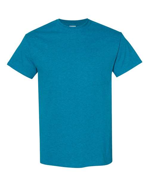 Gildan USA-Made Fine Jersey T-Shirt 5000 Antique Sapphire Custom Embroidered Business Logo