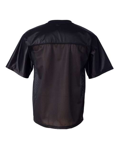 Custom EmbroideredAugusta Sportswear Men's Stadium Replica Football Jersey 2159 Black
