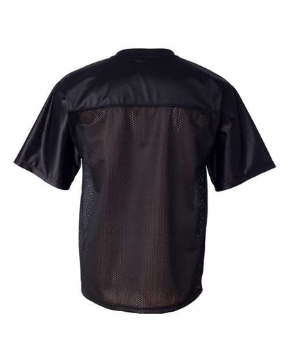 Custom EmbroideredAugusta Sportswear Men's Stadium Replica Football Jersey 2159 Black
