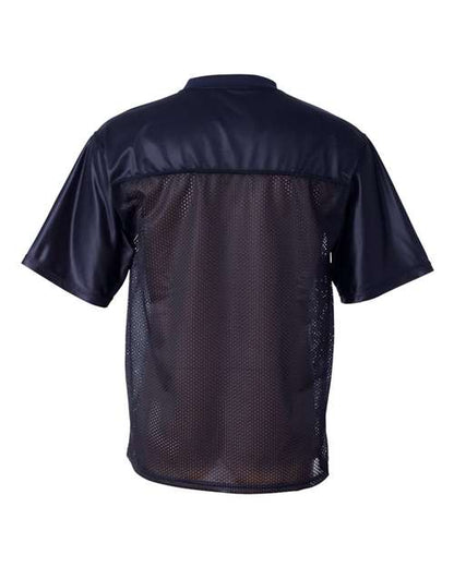 Custom EmbroideredAugusta Sportswear Men's Stadium Replica Football Jersey 2159 Navy
