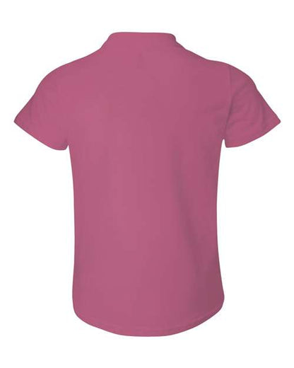 BELLA + CANVAS Youth Jersey Tee 3001Y Asphalt Custom Embroidered Business Logo