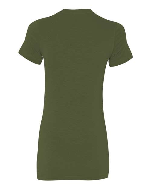 BELLA + CANVAS Women's Slim Fit Tee 6004 Custom Embroidered Business Logo