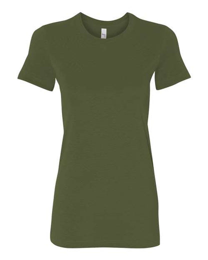 BELLA + CANVAS Women's Slim Fit Tee 6004 Olive