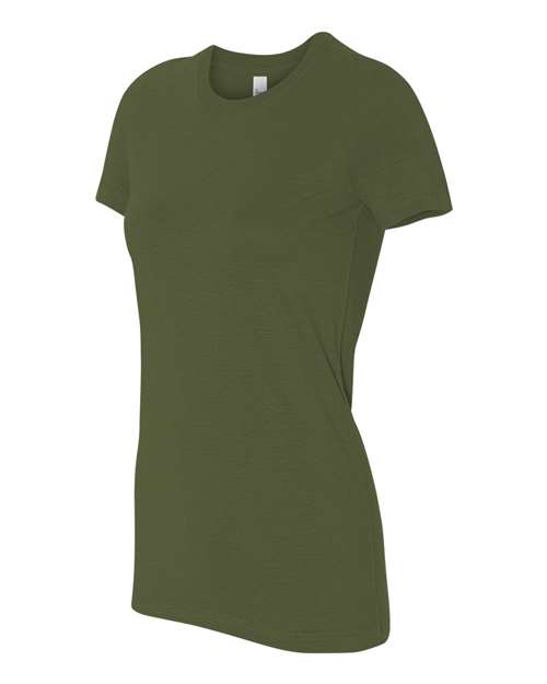 BELLA + CANVAS Women's Slim Fit Tee 6004 Olive
