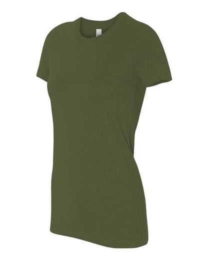 BELLA + CANVAS Women's Slim Fit Tee 6004 Olive