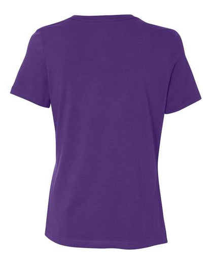 BELLA + CANVAS Women’s Relaxed Jersey Tee 6400 Custom Embroidered Business Logo