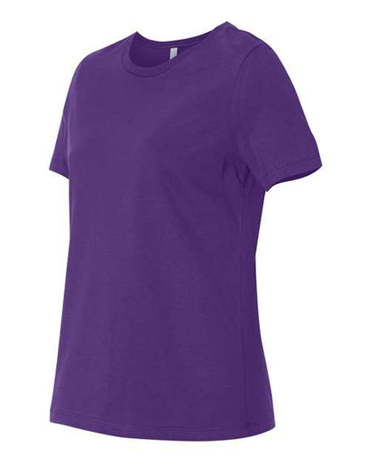 BELLA + CANVAS Women’s Relaxed Jersey Tee 6400 Custom Embroidered Business Logo