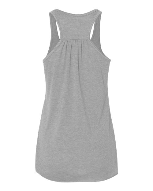 BELLA + CANVAS Women's Flowy Racerback Tank 8800 Athletic Heather