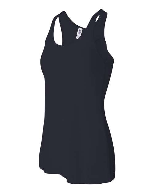 BELLA + CANVAS Women's Flowy Racerback Tank 8800 Midnight