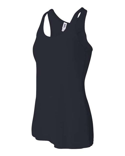 BELLA + CANVAS Women's Flowy Racerback Tank 8800 Midnight