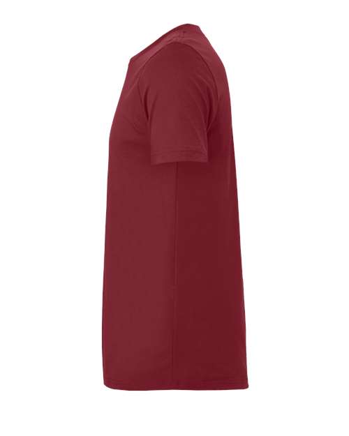 BELLA + CANVAS Jersey Tee 3001 Cardinal Custom Embroidered Business Logo